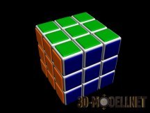 3d-модель Кубик Рубика