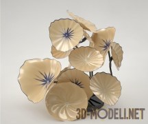 3d-модель Decorative object – Flowers Ceramics
