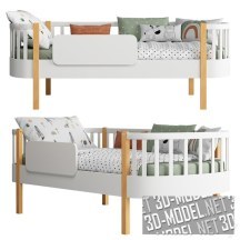3d-модель Детская кровать Woody от Askona Woody