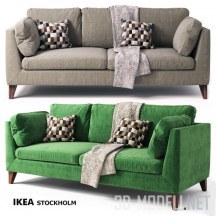 3d-модель Диван Stockholm IKEA, в вариантах цвета
