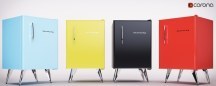 3d-модель Уникальный мини-холодильник Frigobar Brastemp Retro