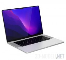 3d-модель 16-дюймовый MacBook Pro 2021 от Apple