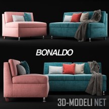 3d-модель Диван-кровати Bonaldo Son