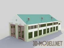 3d-модель Трамвайное депо