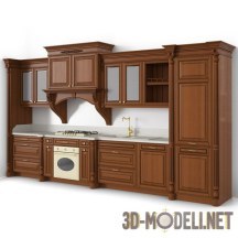 3d-модель Кухня классика IT.013.001.06