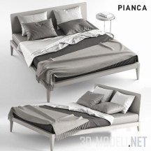 3d-модель Кровать Spillo PIANCA