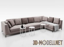 3d-модель Угловой диван от B&B Italia – «Ray»