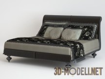 3d-модель Двуспальная кровать от Halley