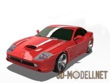 3d-модель Автомобиль Ferrari Maranello 550