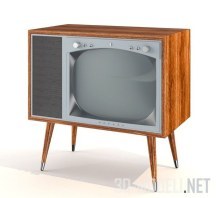 Телевизор в стиле середины ХХ-го века