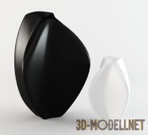 3d-модель Вазы от Zaha Hadid для Serralunga Flow