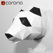 3d-модель Панда из бумаги от Tristan SOOP