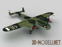 3d-модель Ночной истребитель Dornier Do.17Z Kauz