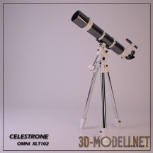 3d-модель Телескоп Сelestron Omni XLT 102