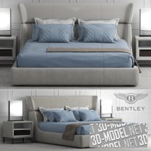 3d-модель Кровать Lancaster от Bentley Home