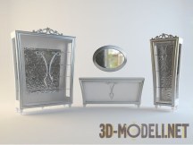 3d-модель Набор итальянских витрин Ellilux Lanpas