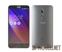 3d-модель Смартфон Asus Zenfone 2