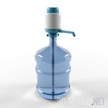 3d-модель Бутыль для воды