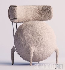 Уникальный стул «Lymphochair», сделан в форме... лимфоцита!