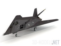 3d-модель Lockheed F-117 Nighthawk