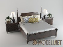 3d-модель Комплект мебели для спальни