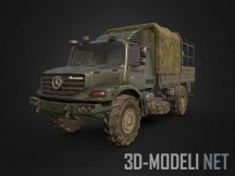 3d-модель Грузовик Army Mercedes