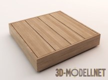 3d-модель Журнальный столик для террасы