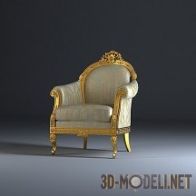 3d-модель Роскошное кресло «OTHELLO»