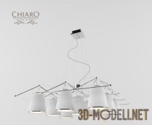 3d-модель Современная люстра CHIARO «Сорренто» 612010109