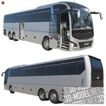 3d-модель Автобус Lions Coach Efficient Line MAN