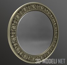 3d-модель Винтажное зеркало