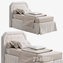 3d-модель Кровать Camille Con Gonna от Twils