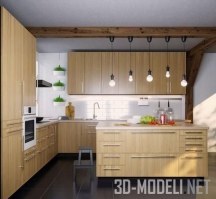 3d-модель Кухня EKESTAD от IKEA