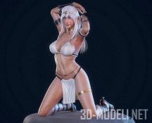 3d-модель Персонаж аниме Pillar Woman