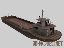 3d-модель Старая баржа из «С.Т.А.Л.К.Е.Р.»
