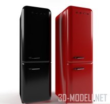 3d-модель Холодильник Smeg FAB32RRD3
