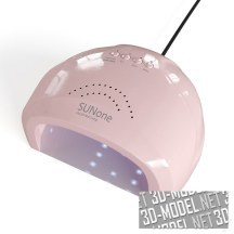 3d-модель Лампа для маникюра SUNone UVLED