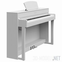 3d-модель Цифровое пианино Yamaha CLP 635 WH