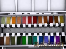 3d-модель Набор акварельных красок