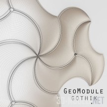 3d-модель Мягкие панели GeoModule Gothik