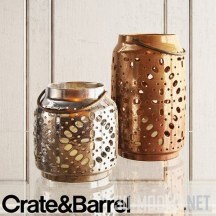 Декоративные фонари Crate&Barrel