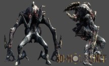 3d-модель Монстр «Alien necromorph» из «Dead Space 3»