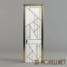 Классическая дверь в стиле арт-деко