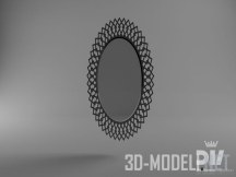 3d-модель Гламурное зеркало DV homecollection SIGN