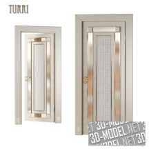 3d-модель Двери Caractere GS121L MF05C от Turri