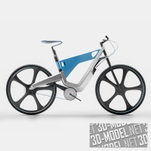 3d-модель Велосипед Peugeot
