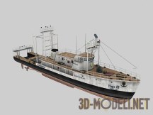 3d-модель Рыбацкое судно