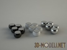 3d-модель Подсвечник Porta candele Palline Adriani Rossi