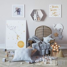 Декор от Zara Home и игрушки для интерьера детской