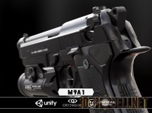 Пистолет Berreta M9A1 low-poly